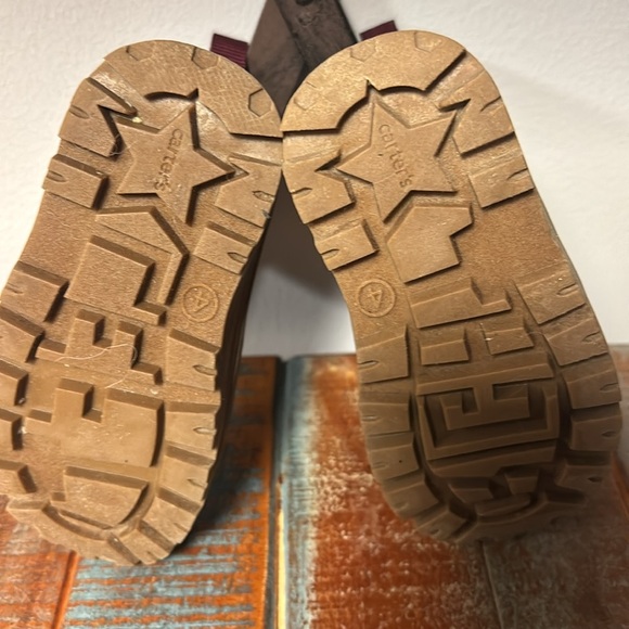 Cozy child Duck Boots in Brown, Blue and Gray - Picture 5 of 7